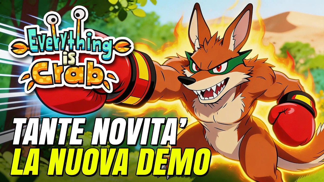🦀 UN SACCO DI AGGIUNTE, TESTIAMOLE 🦀 Everything Is Crab: The Animal Evolution Roguelite demo ITA