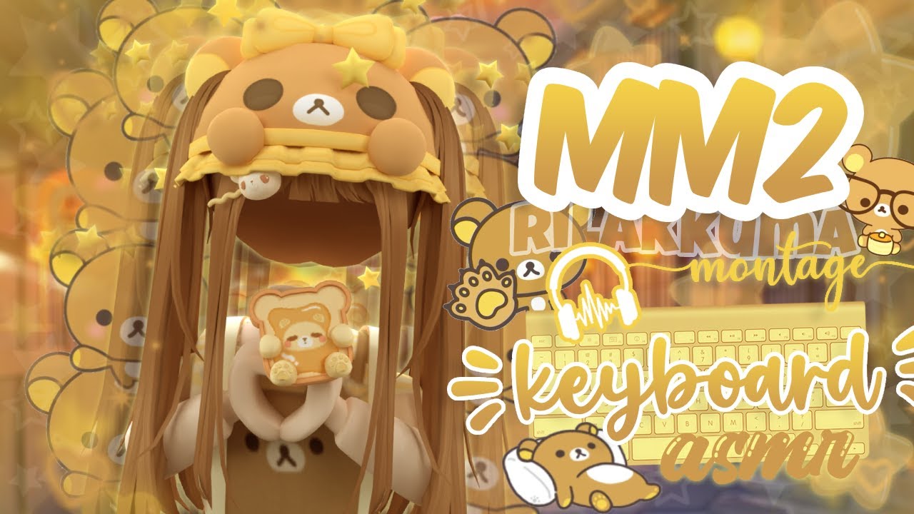 ˗ˏˋ Playing MM2 as Rilakkuma + Keyboard ASMR ! ✧.* ˊˎ-  !Roblox Murder Mystery 2!