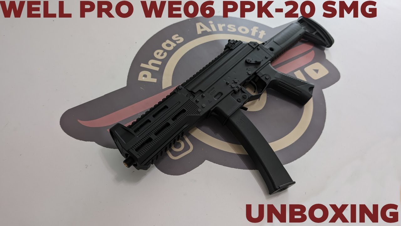 [РАСПАКОВКА] WELL PRO WE06 PPK-20 SMG - Правила ближнего боя изменились!