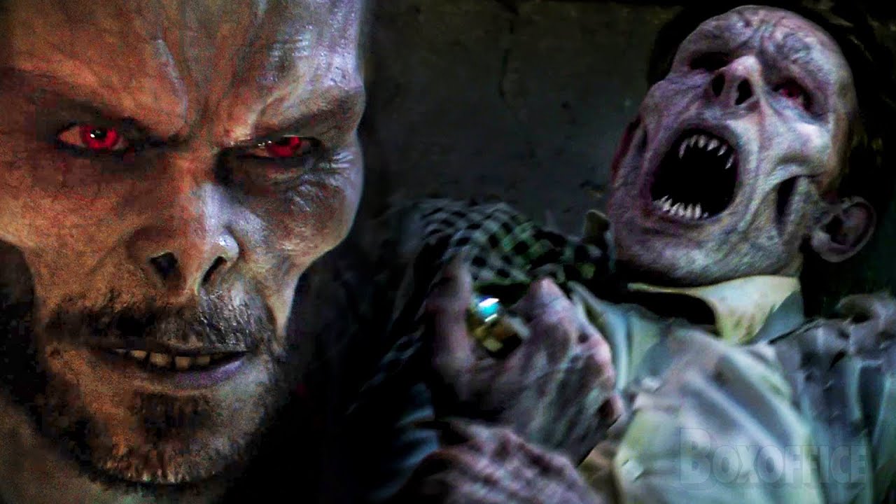 Morbius le roba el poder a Matt Smith | Escena final | Morbius | Clip en Español