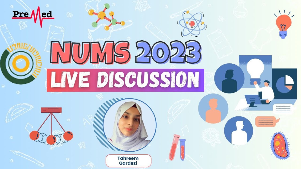 NUMS  Paper 2023 Discussion - 4th September Live Explanation