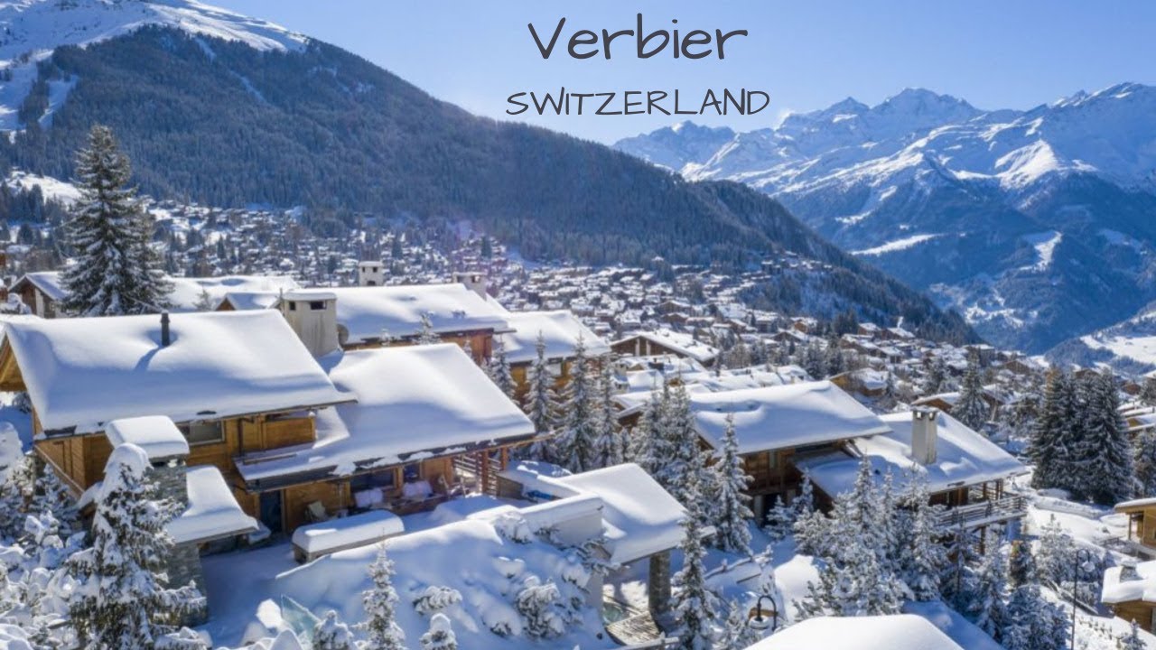 Verbier, Switzerland 🇨🇭 | ❄️ Winter Wonderland ❄️ | Relaxing Music