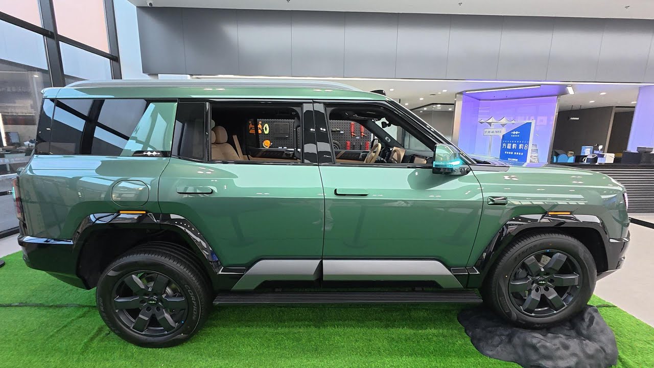 Awsome Chinese Car|2025 BYD Fangchengbao Bao 8 PHEV SUV Interior&Exterior Immersive Experience |4K