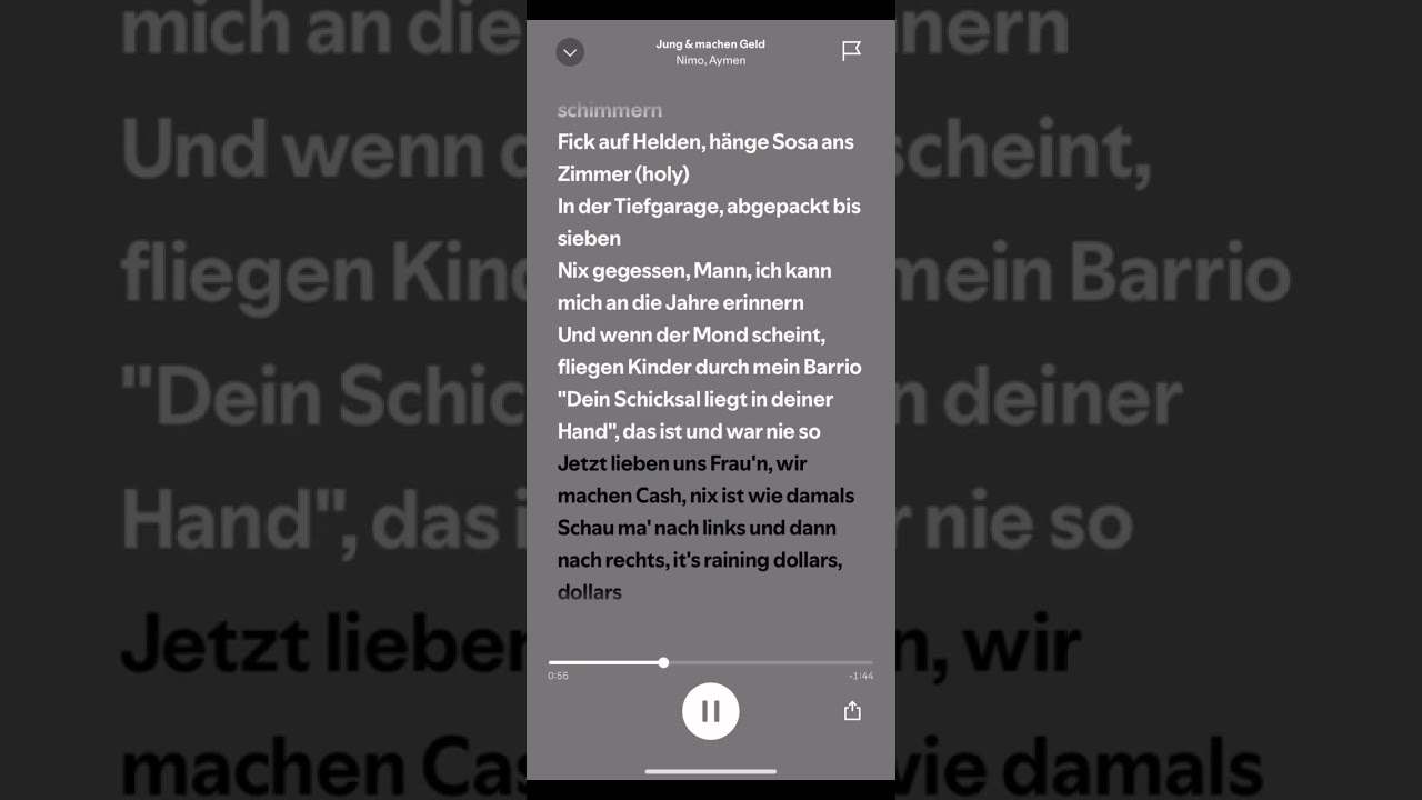 Nimo, Aymen - Jung & machen Geld (sped up)