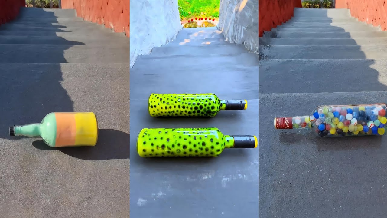 Bottle crash reverse 😌 😴 👌 🙂 ☺️ 🙃 😌 😴 