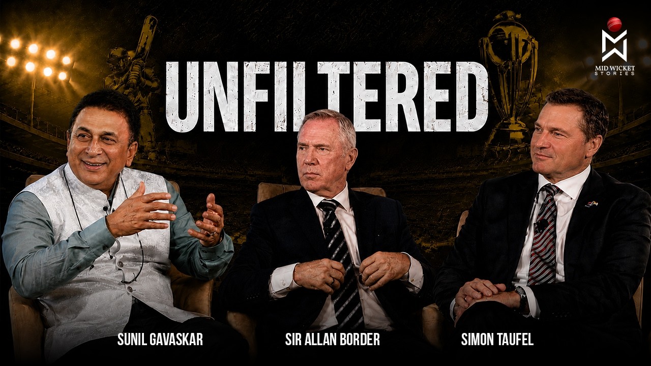 SUNIL GAVASKAR AND SIR ALLAN BORDER - MIDWICKET STORIES - EPISODE 1