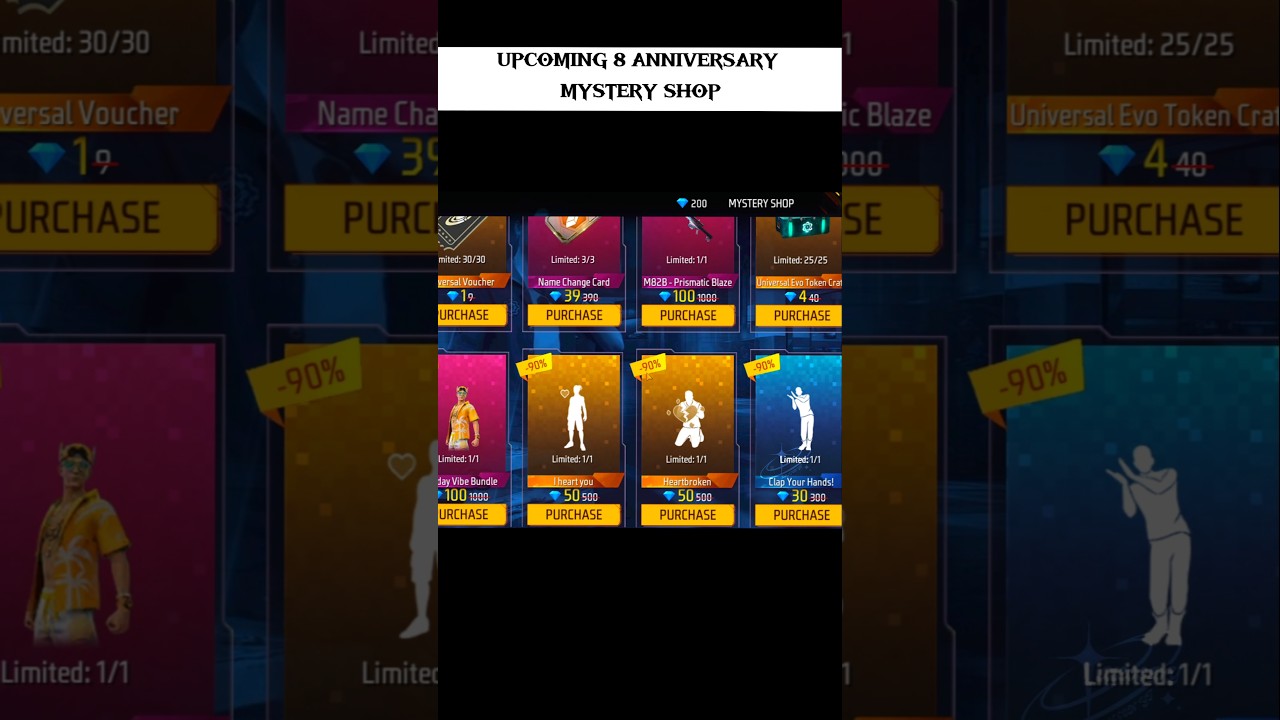 NEXT MYSTERY SHOP DETAILS AND ITEMS 🍷#viral_ff