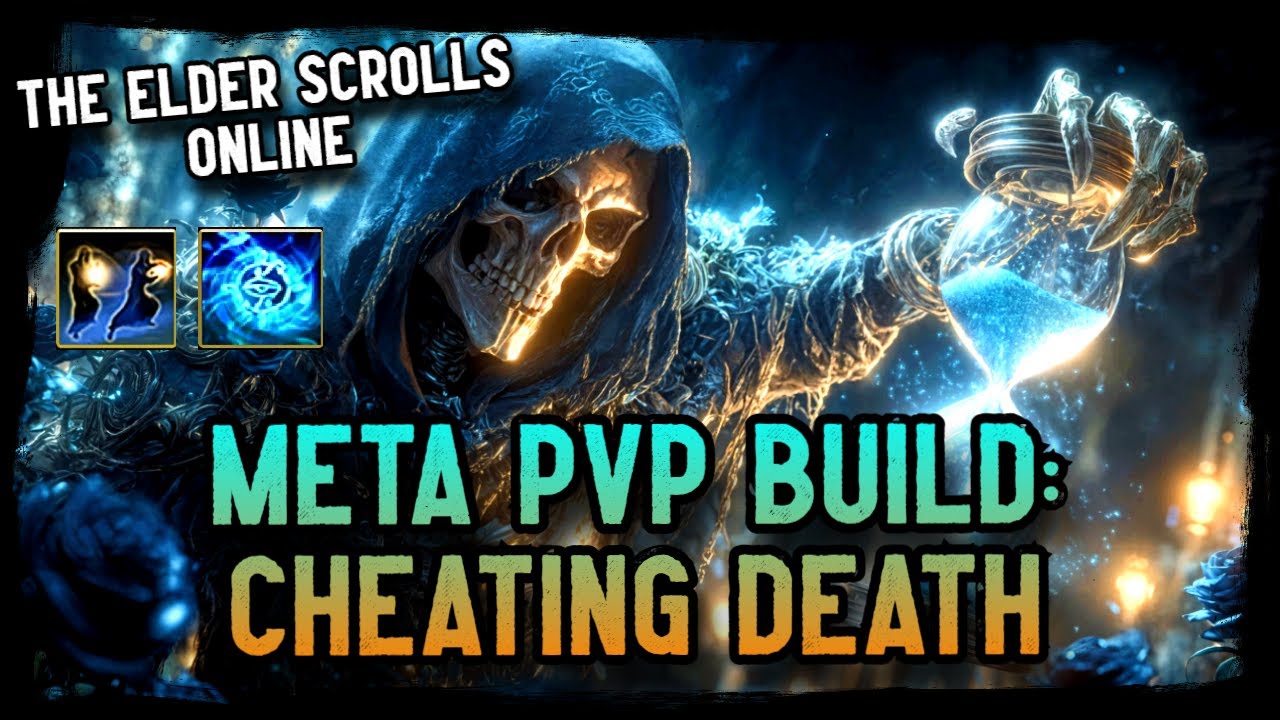 ⌛ ESO Meta PVP Build - Cheating Death, UNBELIEVABLE Survival #eso #esopvp