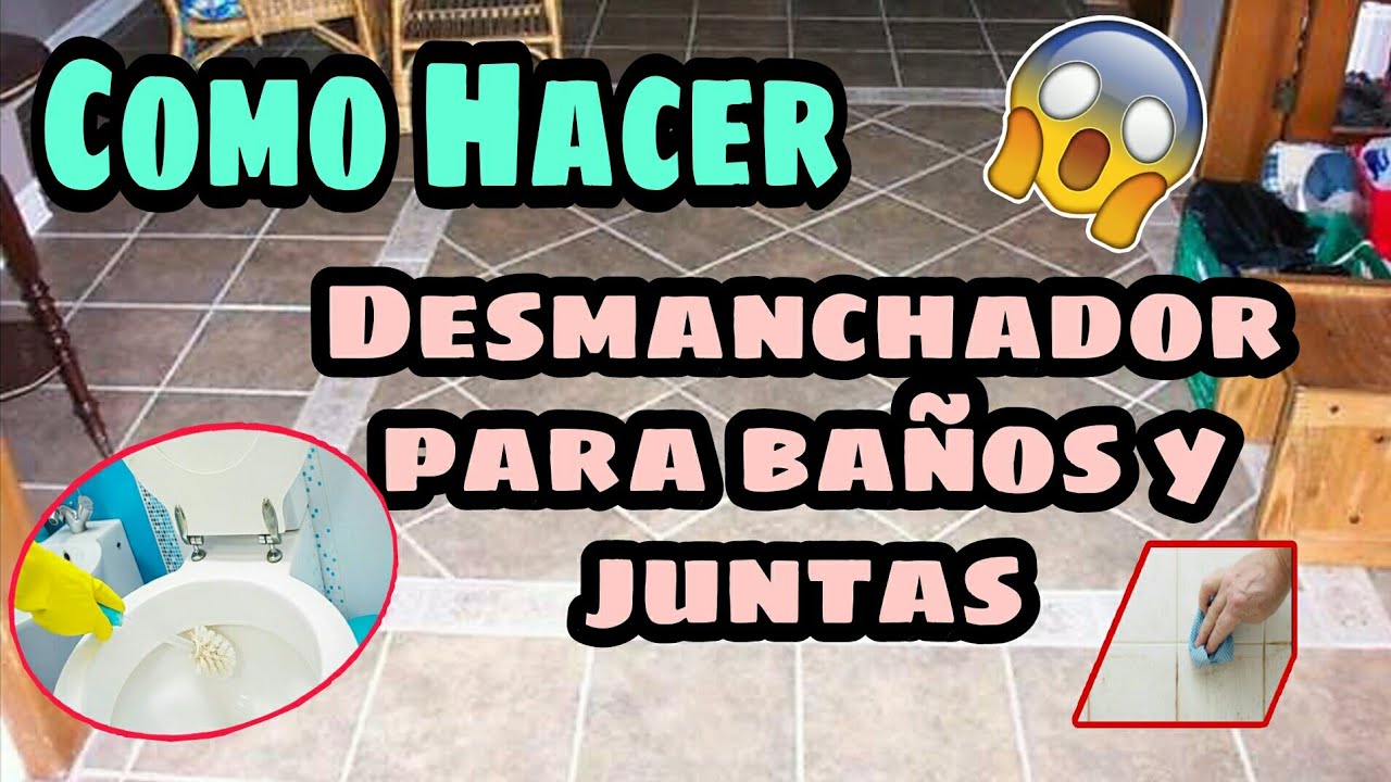✅✔Como Hacer desmanchador para INODOROS Y JUNTAS/ acido para porcelana/ MODO fácil.