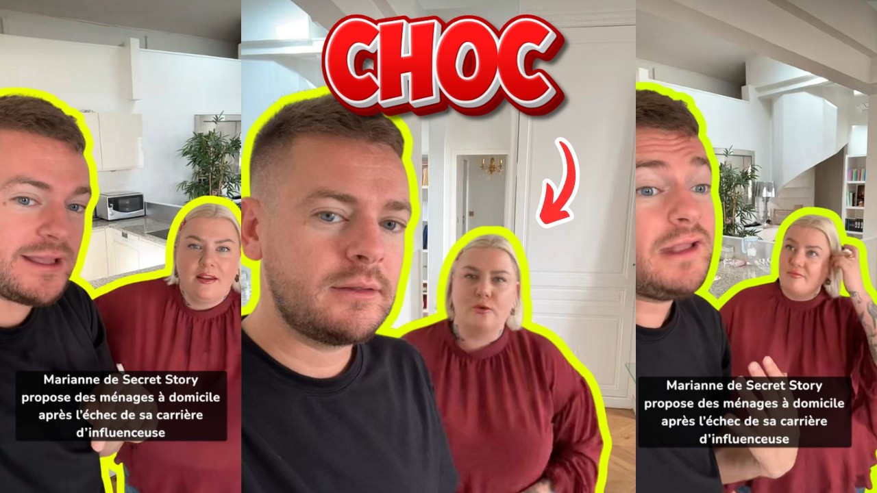 JEREMSTAR MARIANNE DE SECRET STORY EST DEVENUE FEMME DE MÉNAGE!
