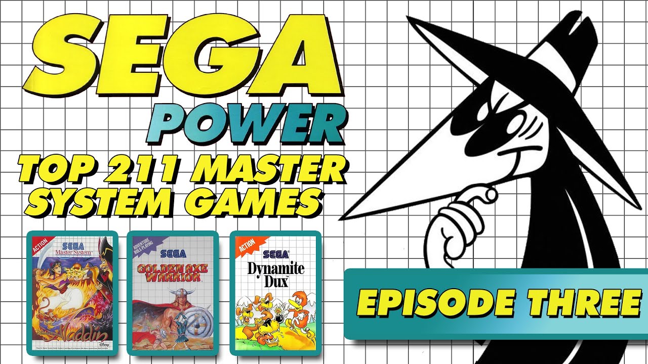 Топ-211 лучших игр для Sega Master System всех времен по версии журнала Sega Power (Часть 3: 150-...