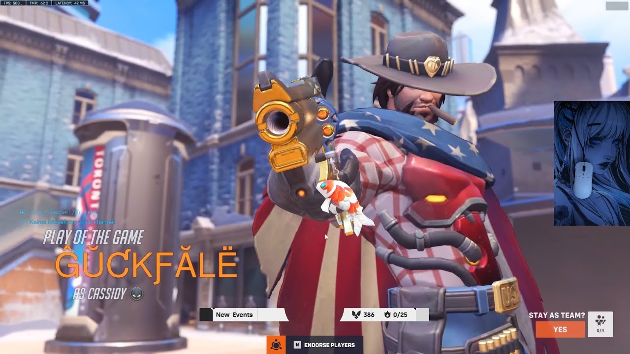 REWORK CASSIDY! POTG! GALE CASSIDY SEASON 11 GAMEPLAY OVERWATCH 2