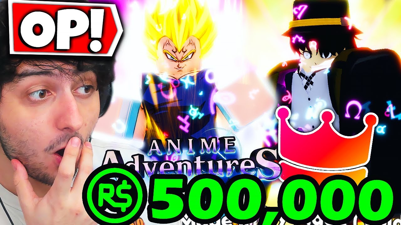 I Made my Meta Units OVERPOWERED in Anime Adventures Re-Launch! (UNLIMITED Robux Budget)