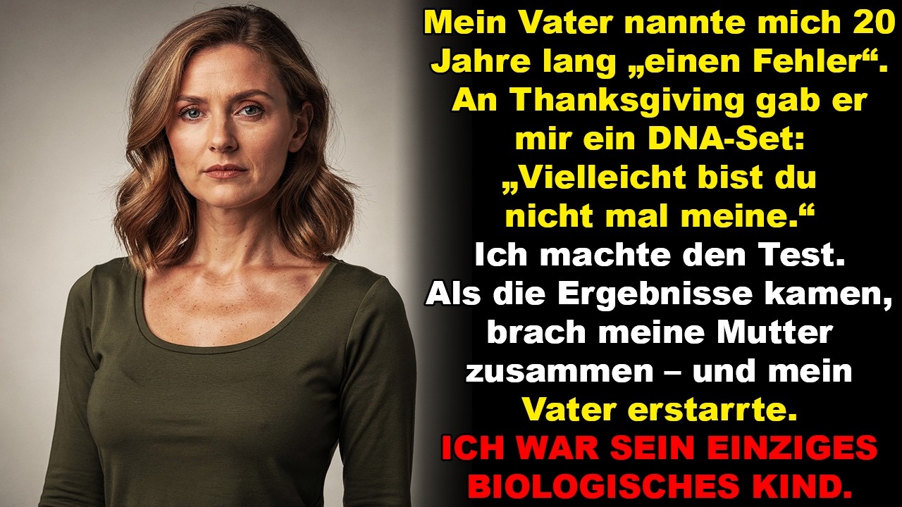 Meine Familie sah zu, wie mein Vater mir ein DNA-Testkit überreichte – sein „wahrer Sohn“ fiel durch