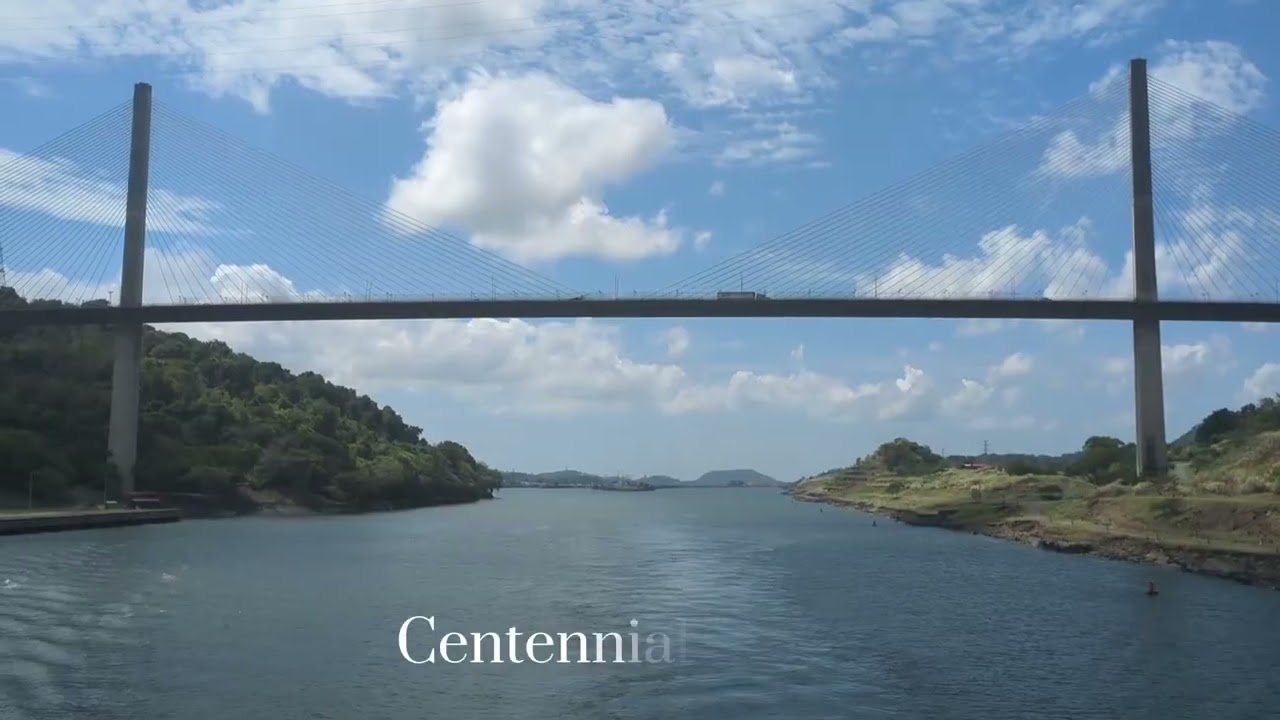 Sailing the Panama Canal in April 2024 on SH Diana