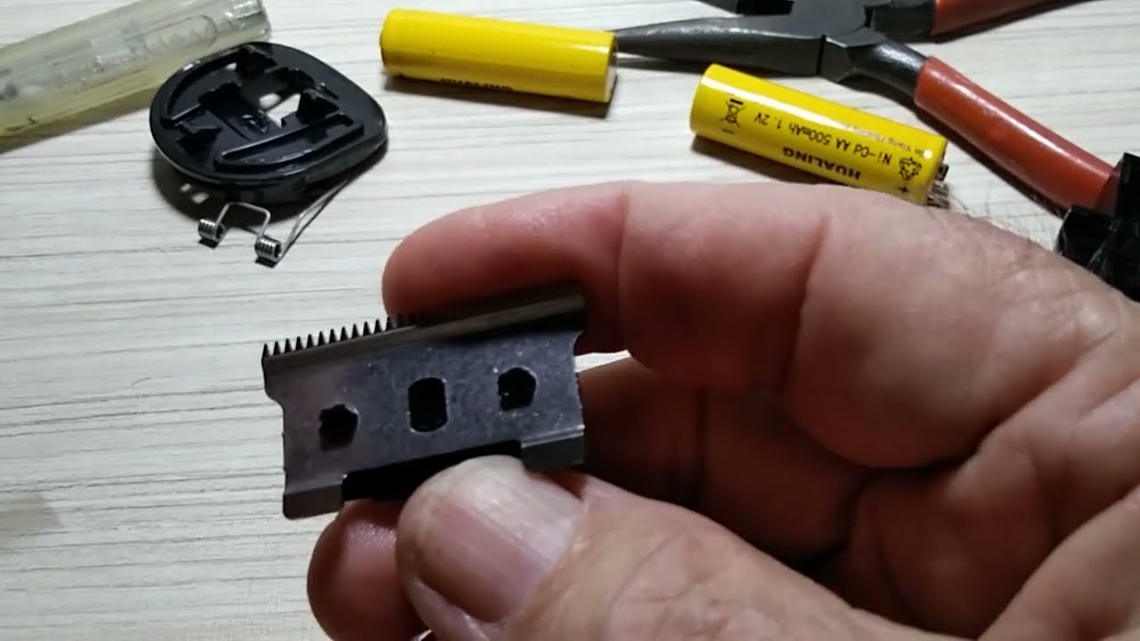 APARELHO DE BARBEAR  KEMEI  KM-6558 - MODIFICAÇÕES FEITAS PARA QUE FUNCIONE SEM PROBLEMA