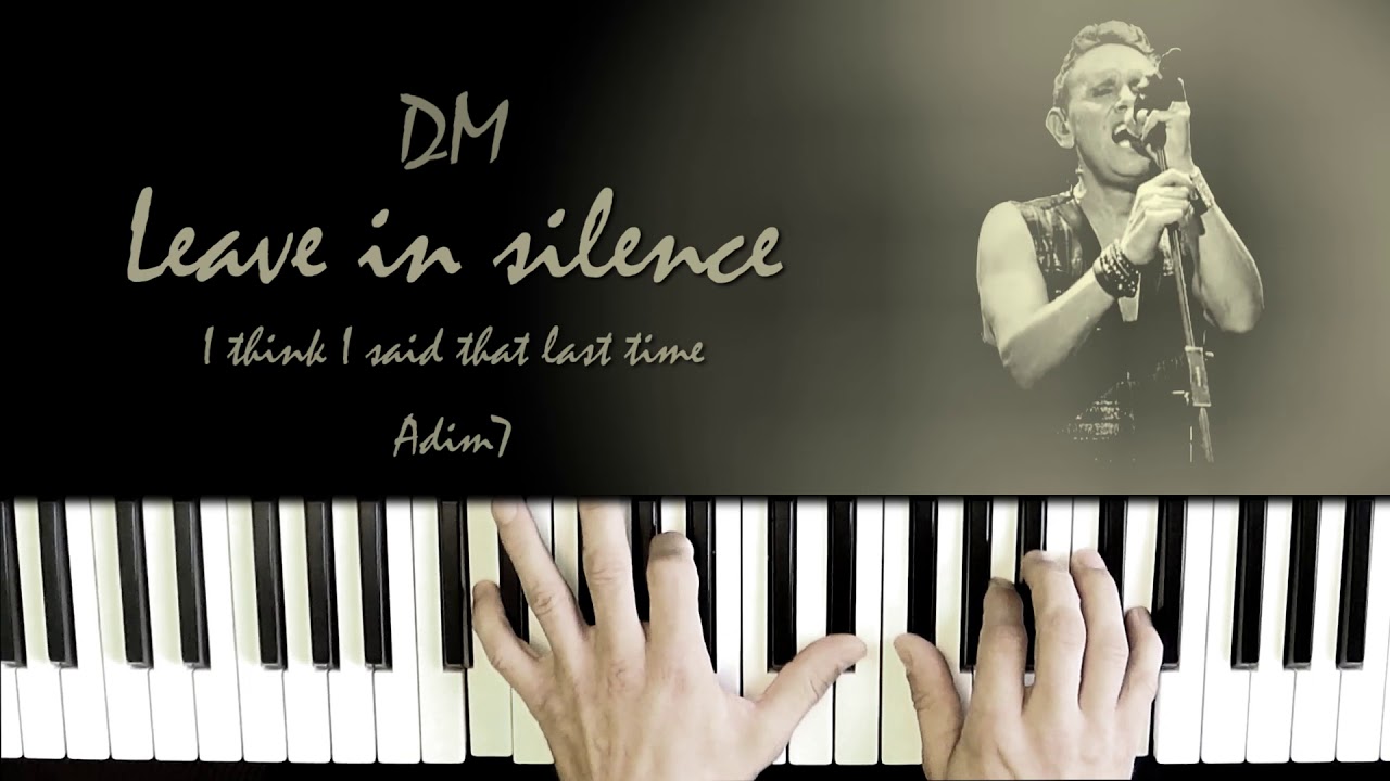 Depeche Mode Leave In Silence Easy Piano Cover