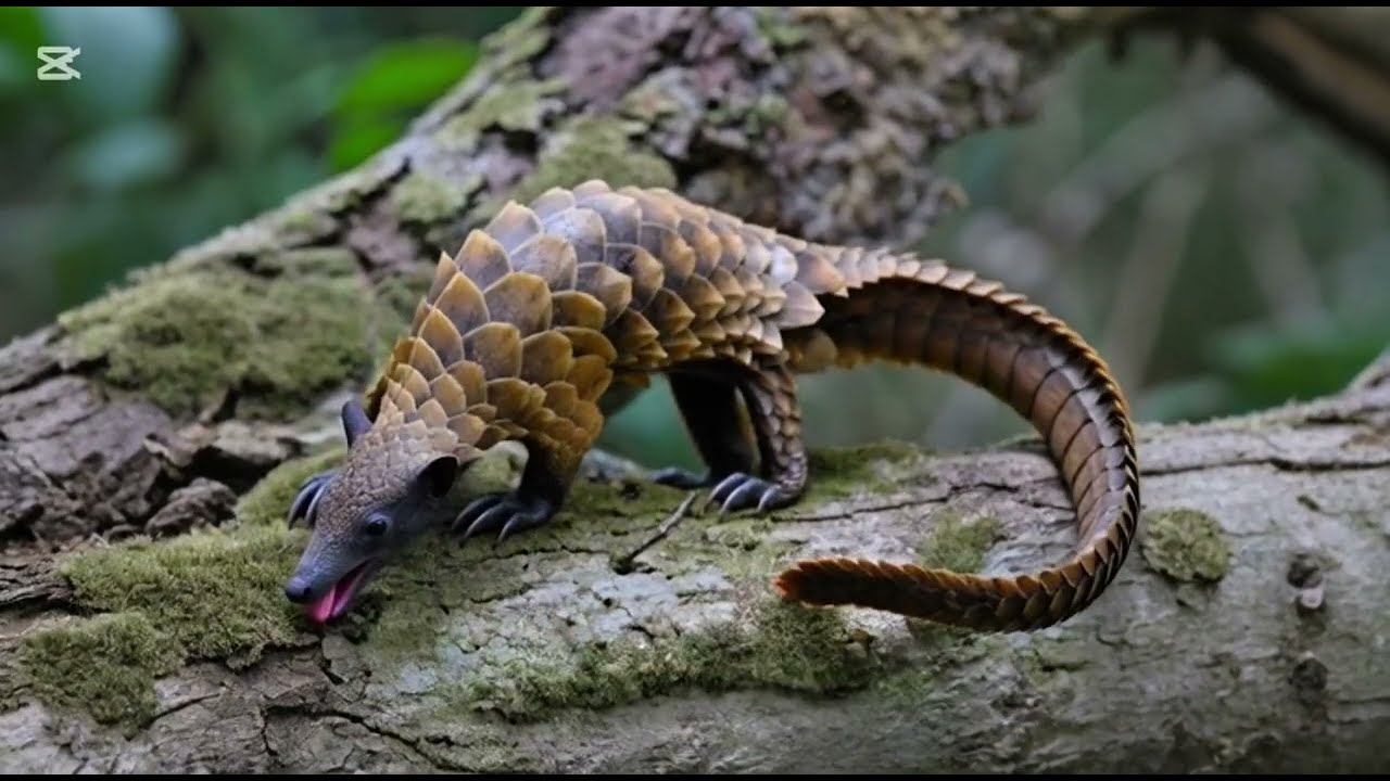 EL PANGOLÍN.  #animalesasombrosos 