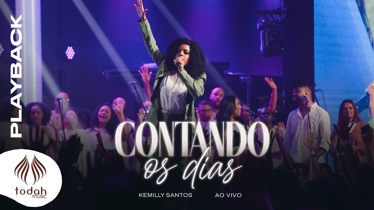 Kemilly Santos | Contando os Dias [Playback com Letra]