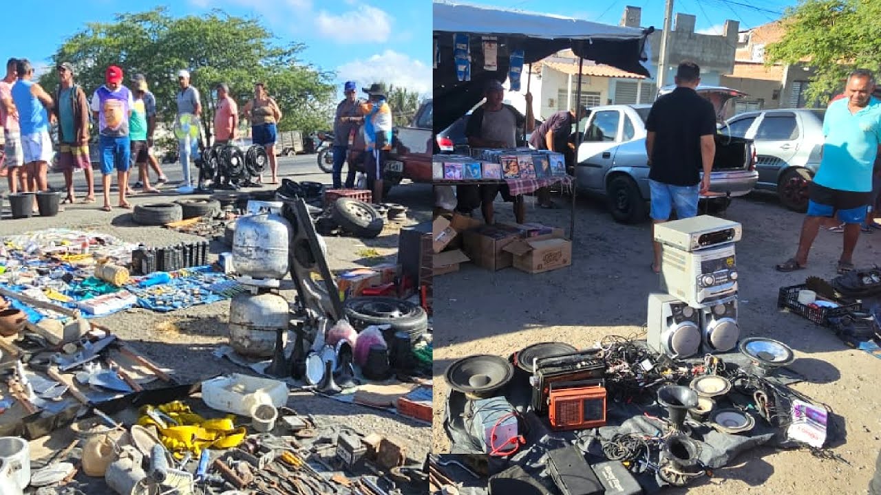 A FEIRA DO ROLO EM SANHARÓ-PE TEM RELÍQUEAS INCRIVÉIS