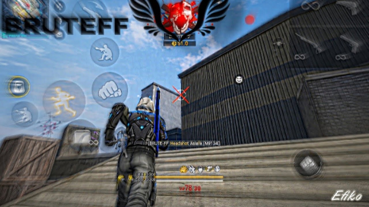 #freefire #hedshort 1v1 custom Headshot Only realme C65 5G 🇧🇷