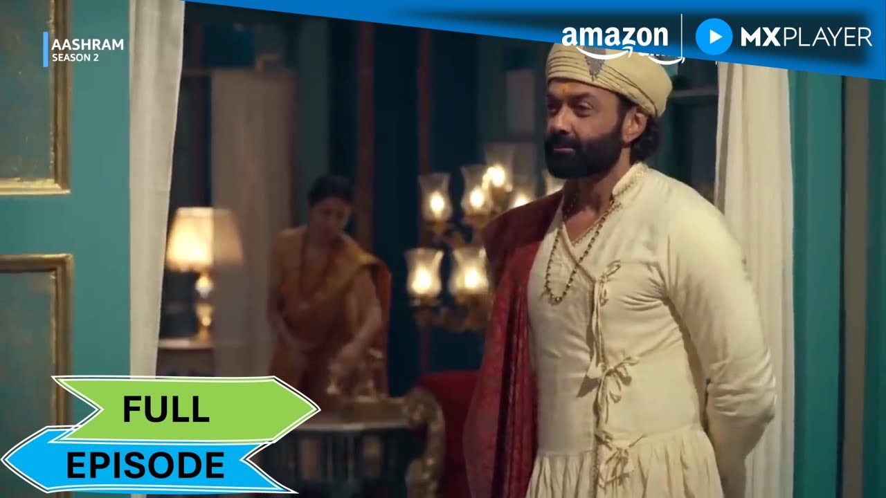 Babita Ji's Romantic Kiss 💋 | Bobby Deol, Tridha Choudhury | Aashram S2 | Amazon MX Player
