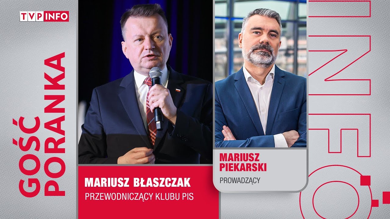 Mariusz Błaszczak: wybory samorządowe to żółta kartka dla Donalda Tuska | GOŚĆ PORANKA