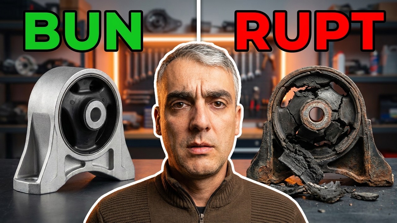 Simptome suport motor defect si suporti cutie viteze rupti