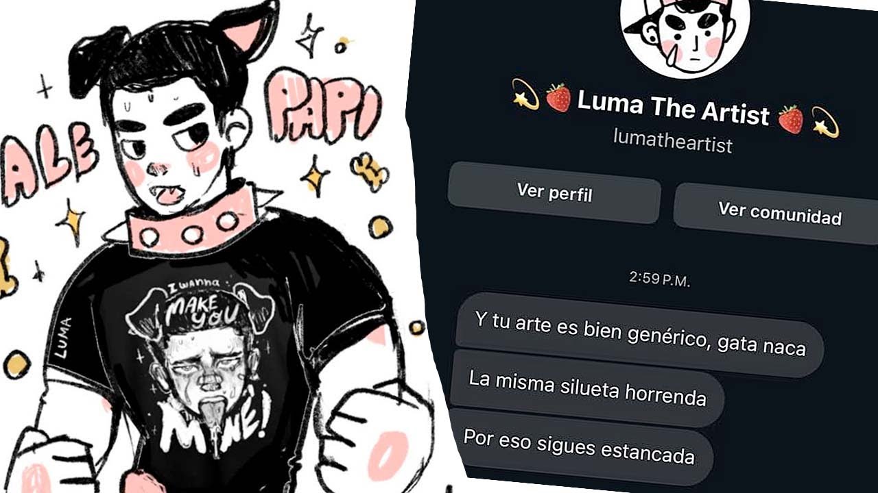 El artista que insulta a otros artistas: Luma the artist