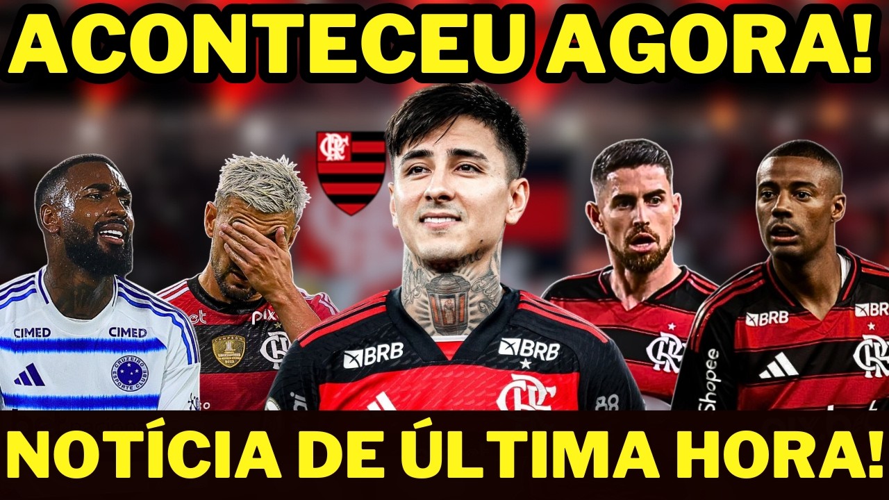 ACONTECEU AGORA! ISSO MUDA TUDO! PODE CHORAR RIVAIS! + DE 42 MILHÕES! ÚLTIMAS NOTÍCIAS DO FLAMENGO