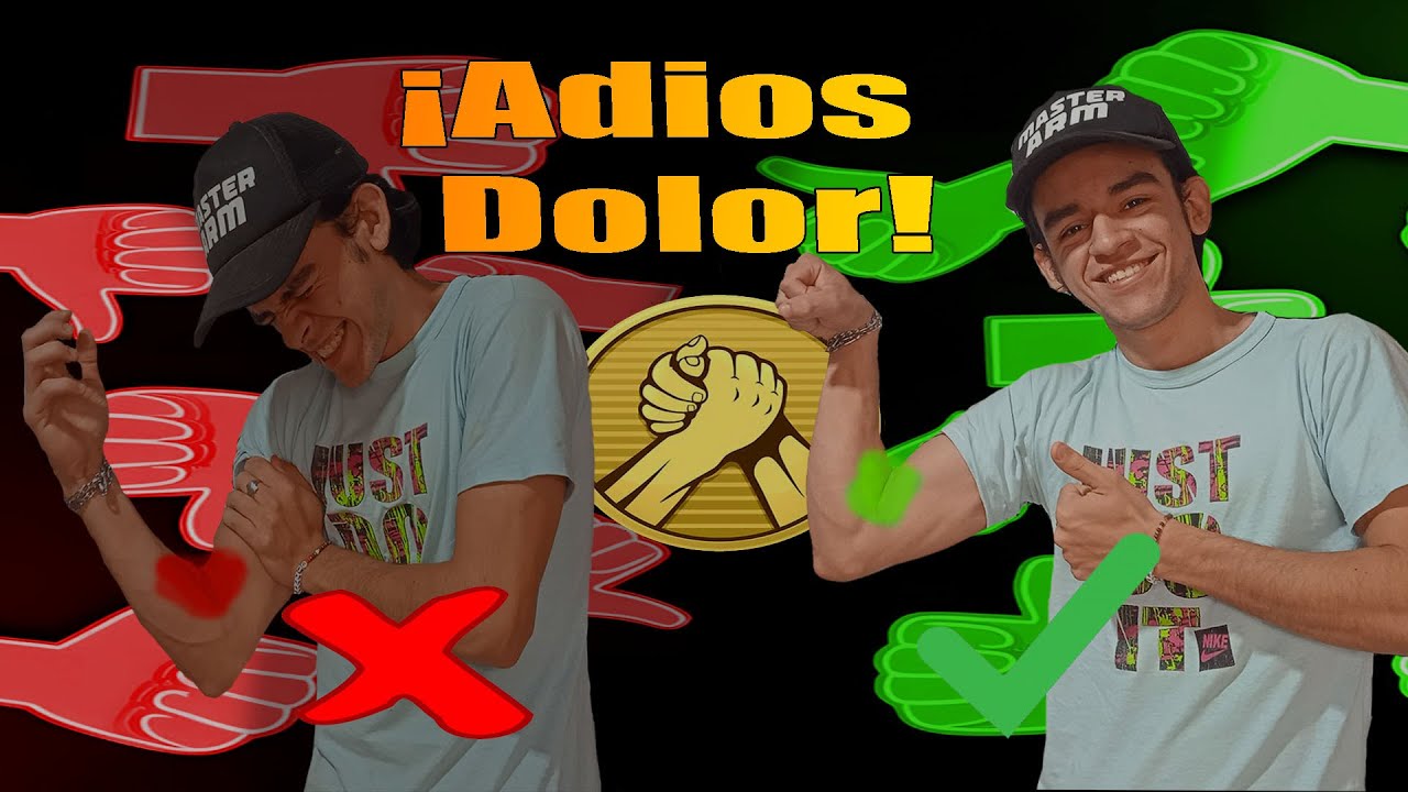 ¡El TRUCO para ELIMINAR el DOLOR de tendones (Armwrestling)!