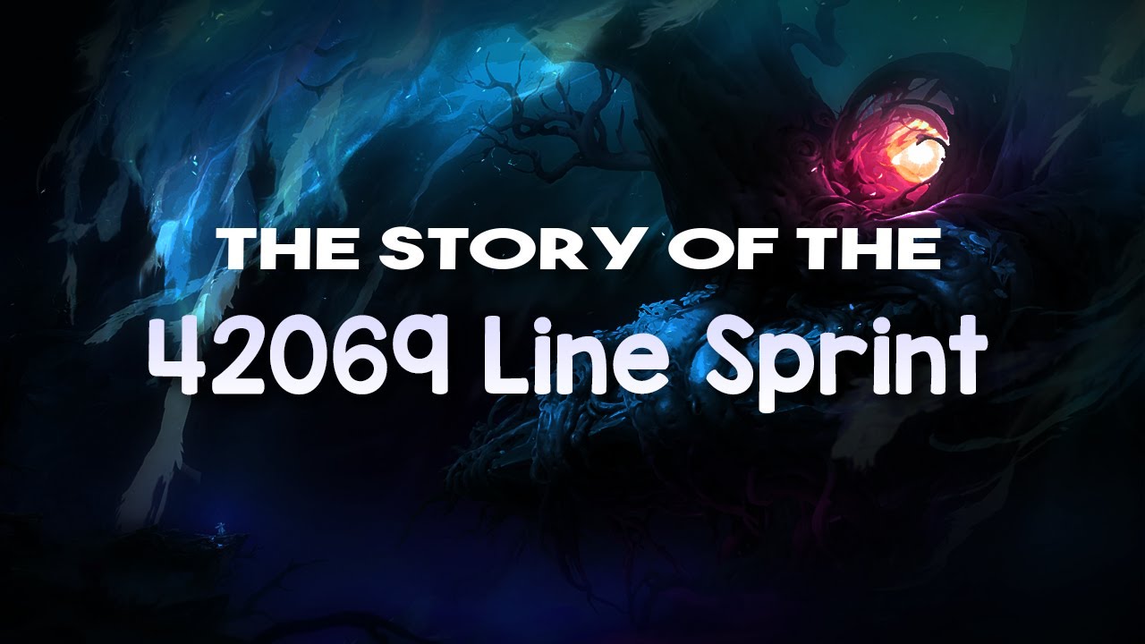 The Story of the 42069 Line Sprint