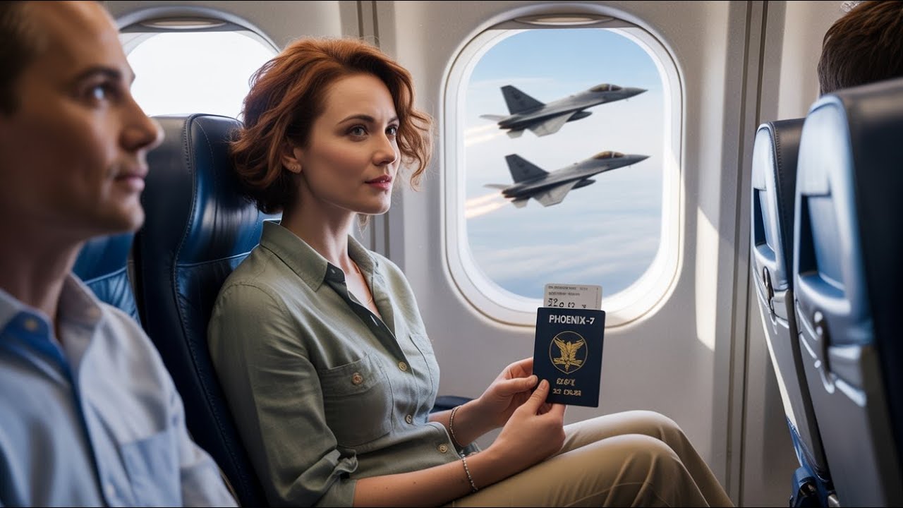 She Took Her Seat as a Tourist in 22C — Until Her Call Sign Made Air Force One Move to Escort Them