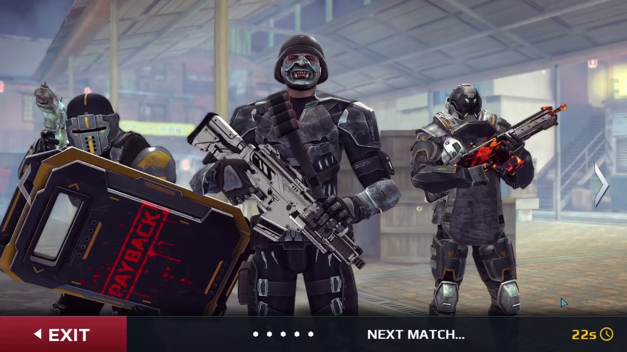 Modern Combat 5 The strongest weapons of the classes on various maps (Cores at the end)