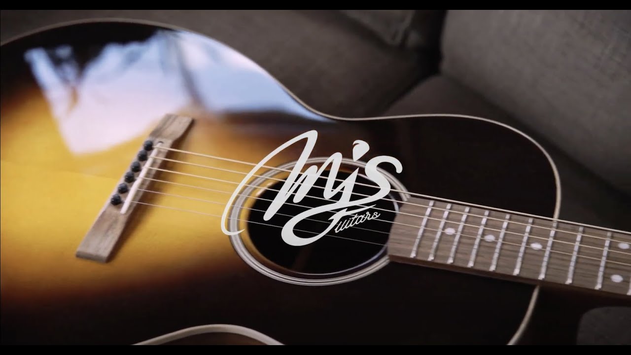 MJS model L - non exotic wood acoustic guitar - Spruce/walnut