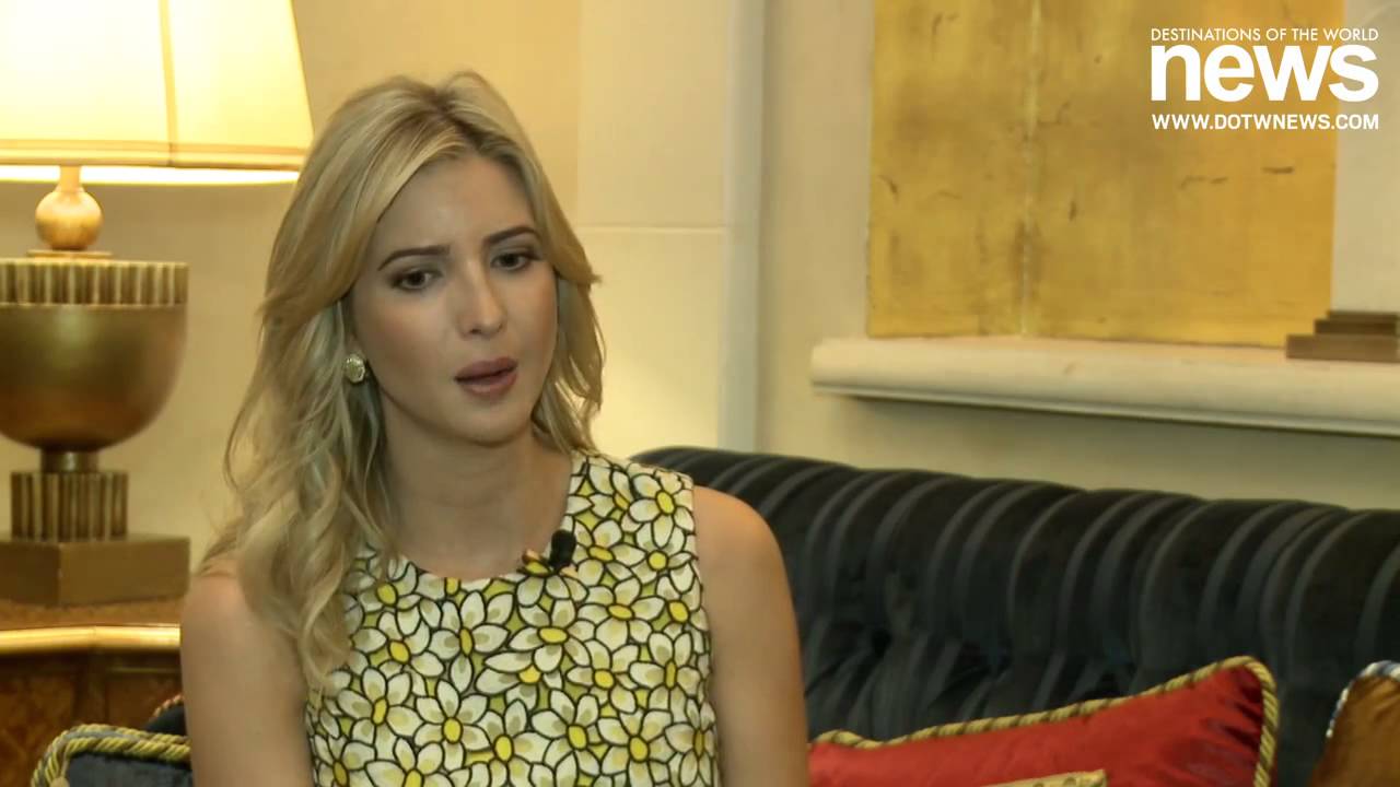 Interview  Ivanka Trump's luxury travel plans