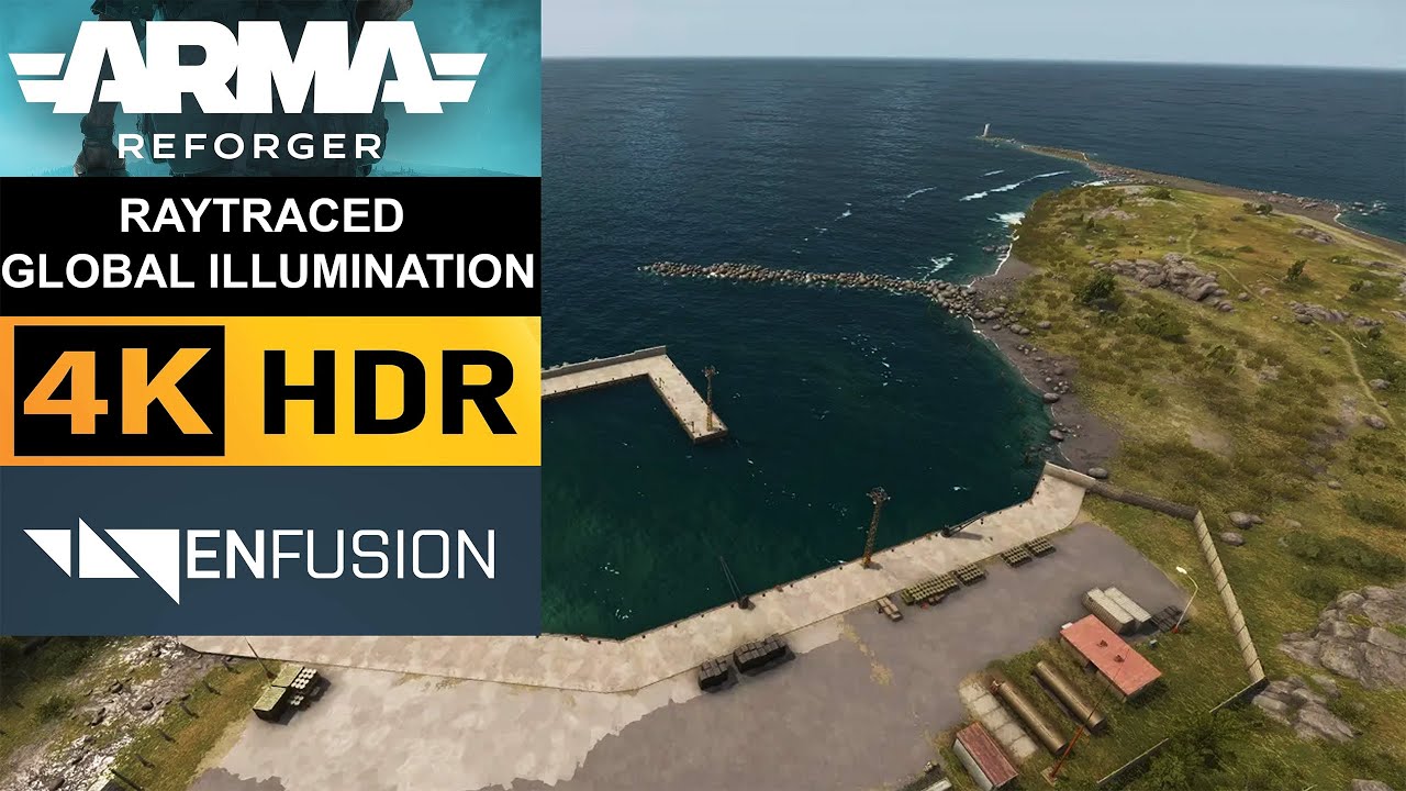 ARMA REFORGER RTGI + HDR | RAYTRACING ENFUSION DAYZ 2 ENGINE