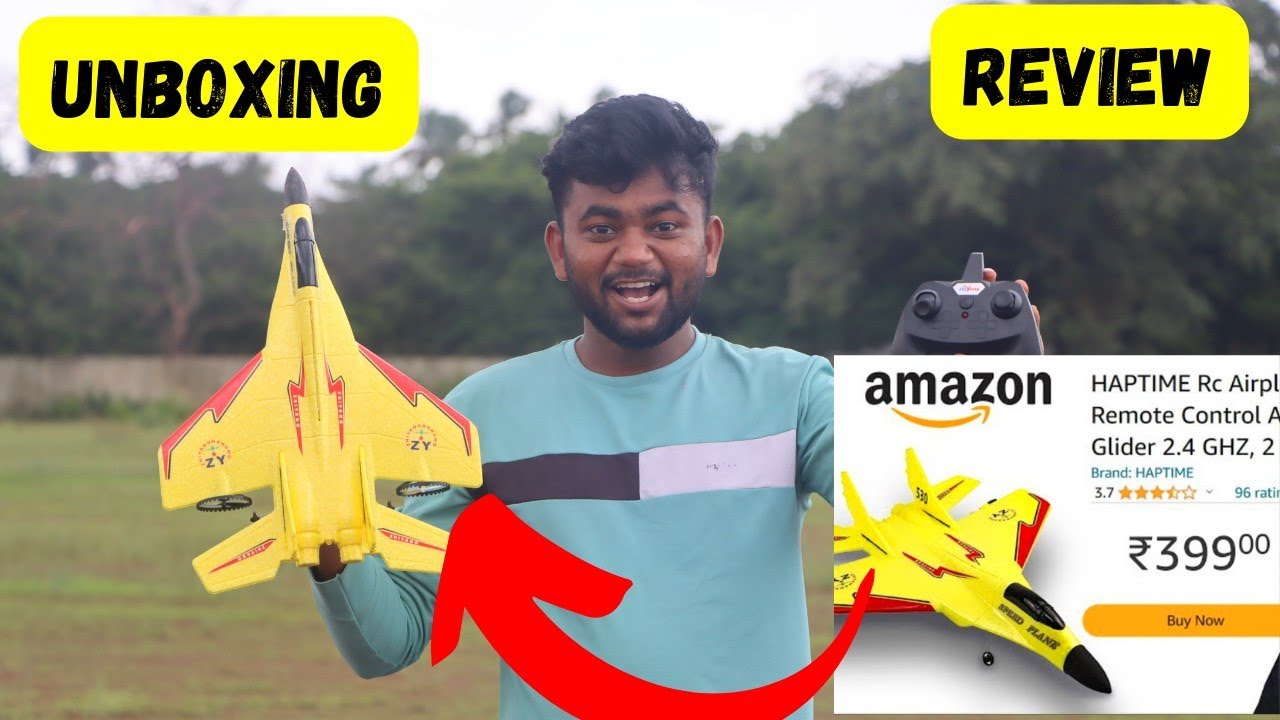 RC AIRPLANE ZY 530 PRO Unboxing & Review 🔥🔥2023