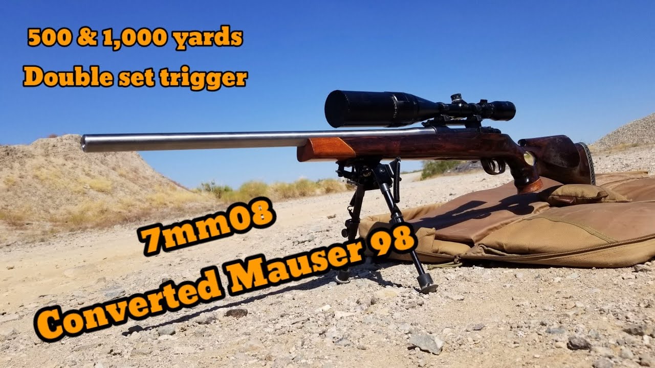 7mm08 Mauser 98 conversion  | Double set trigger for long range