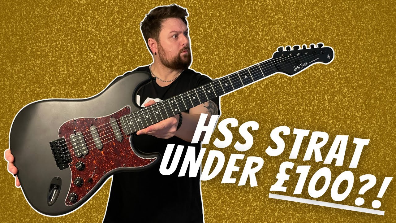 Harley Benton ST-20HSS SBK Стандартная серия