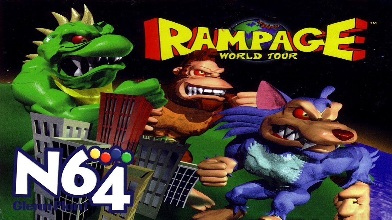 Rampage World Tour &mdash; обзор для Nintendo 64 &mdash; HD