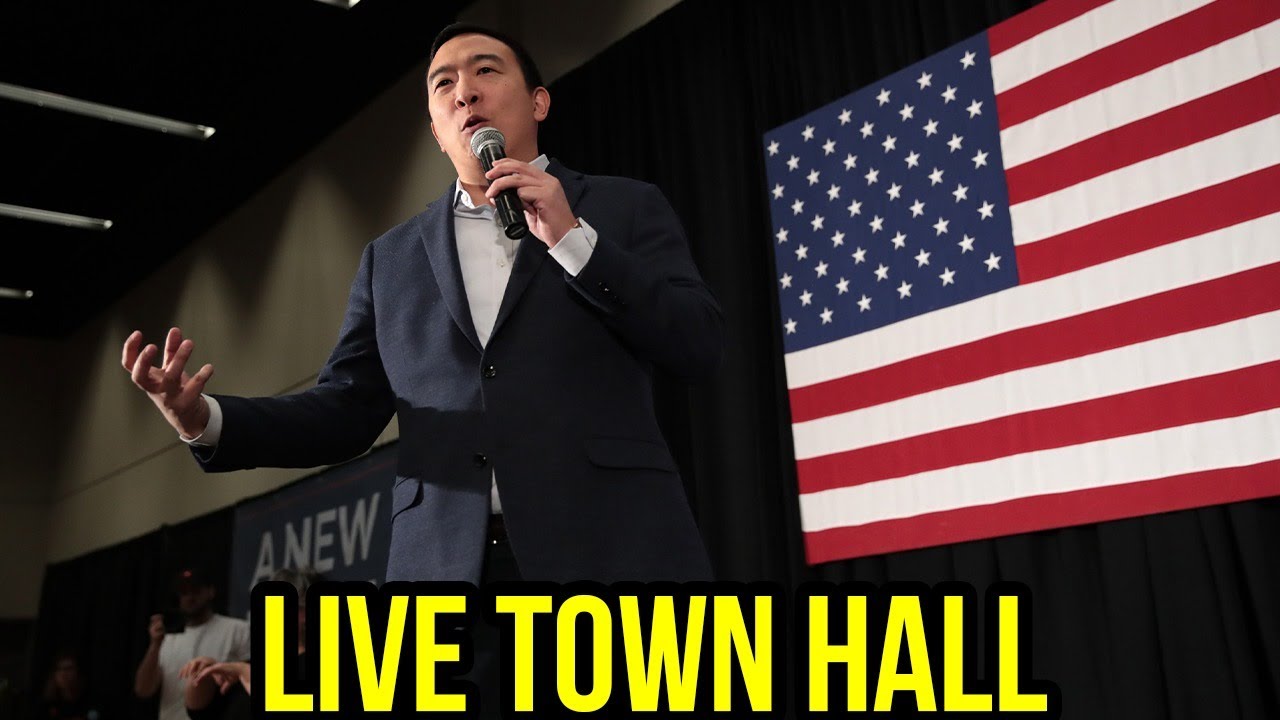 LIVE: Andrew Yang Osage, Iowa Town Hall w/ Evelyn Yang (with Q&A)