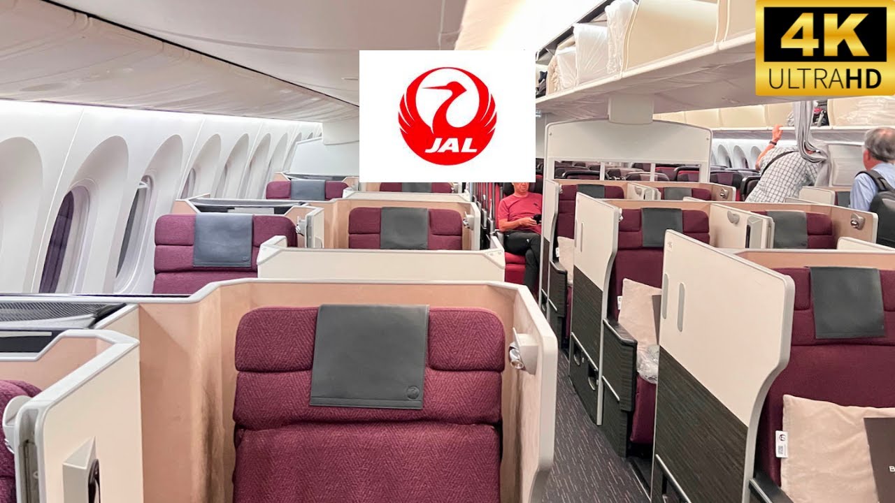 Taking Japan Airlines Business Class B787-9 from Los Angeles to Tokyo