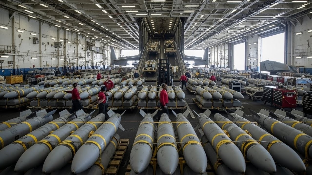 ГОТОВЫ К ВОЙНЕ? ВМС США готовят передовое оборонное оборудование для военно-морских операций.