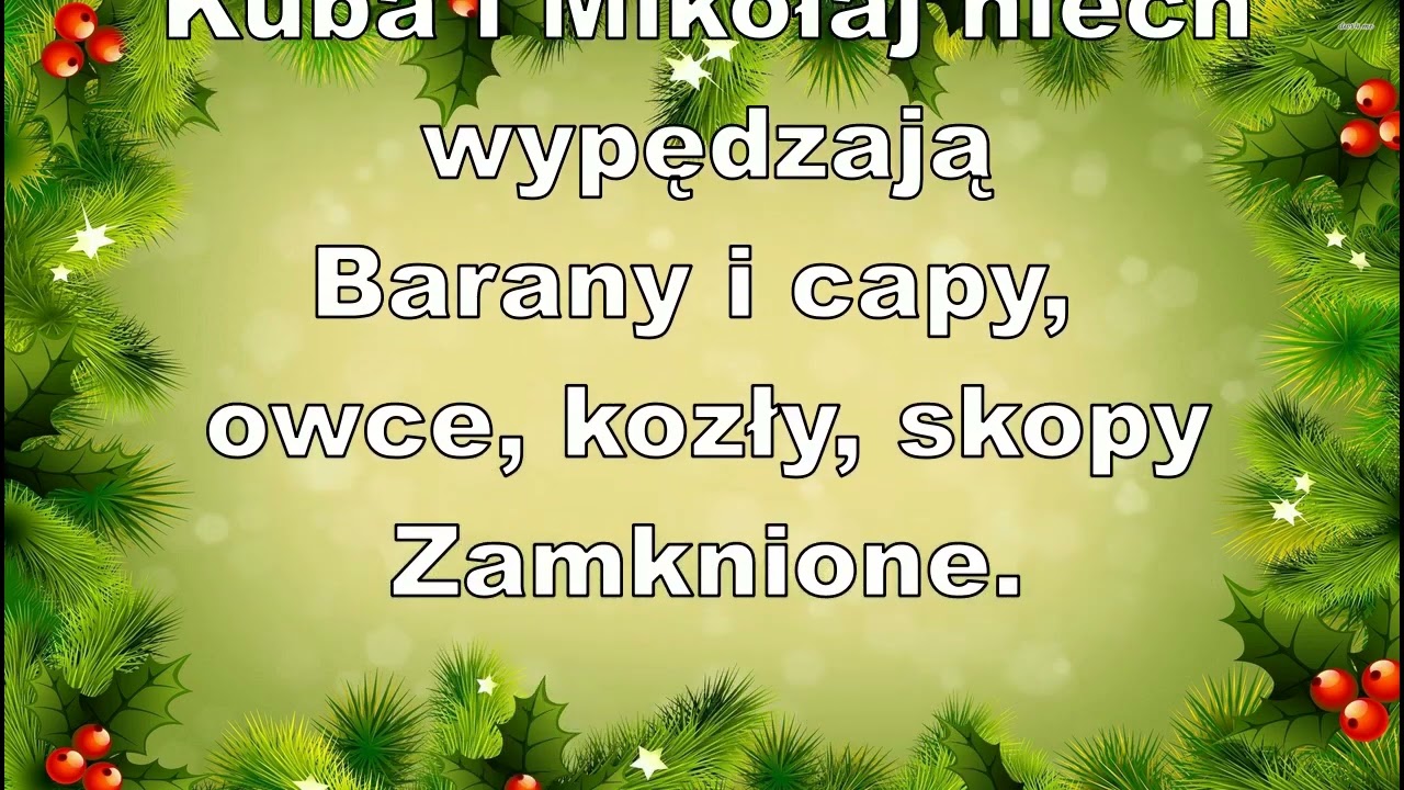 P&oacute;łnoc Już Była   Pastorałka Karaoke