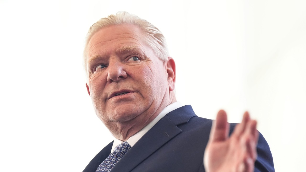 Ontario Province Premier Doug Ford Reacts to US&ndash;Canada Trade Talks