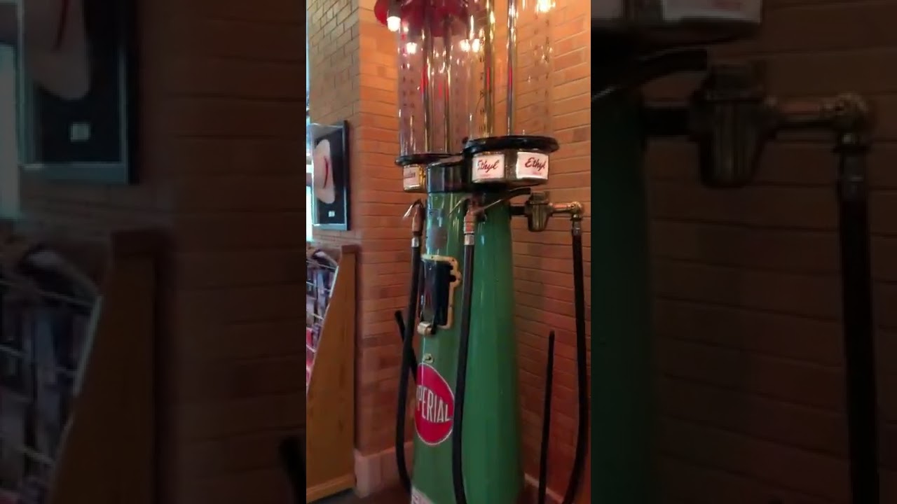 Vintage Gas Pumps Heritage Park