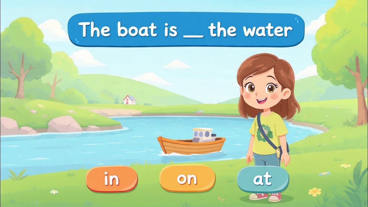 Master English Prepositions Easily | In, On, Behind, Across | Daily English Sentences #LearnEnglish