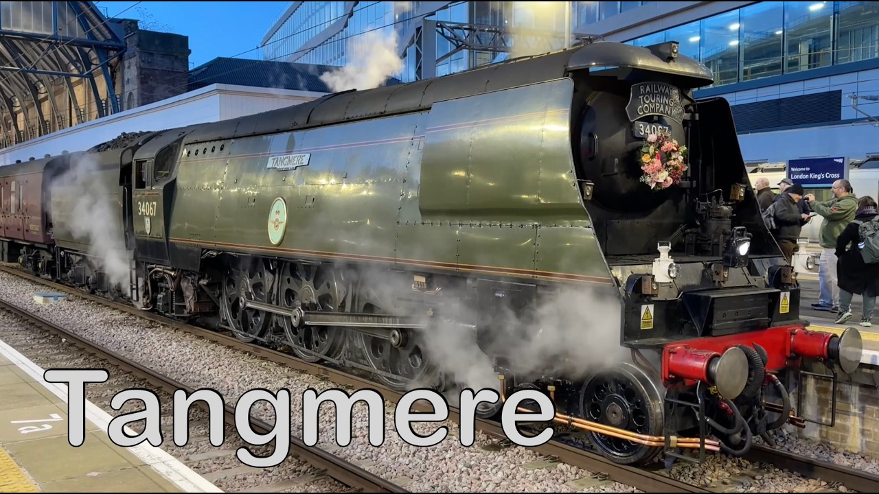 Tangmere The Valentine's White Rose at King's Cross Station  14th February 2026   4k