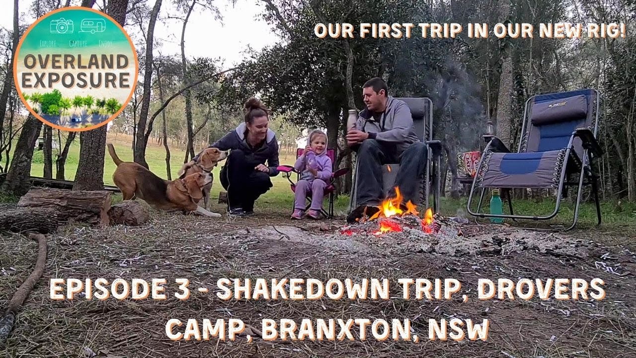 EPISODE 3 - Shakedown trip in IVECO DAILY 4x4  with 2 Beagles at Drovers Camp in Branxton